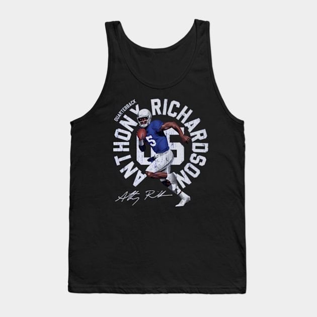 Anthony Richardson Indianapolis Arc Tank Top by caravalo